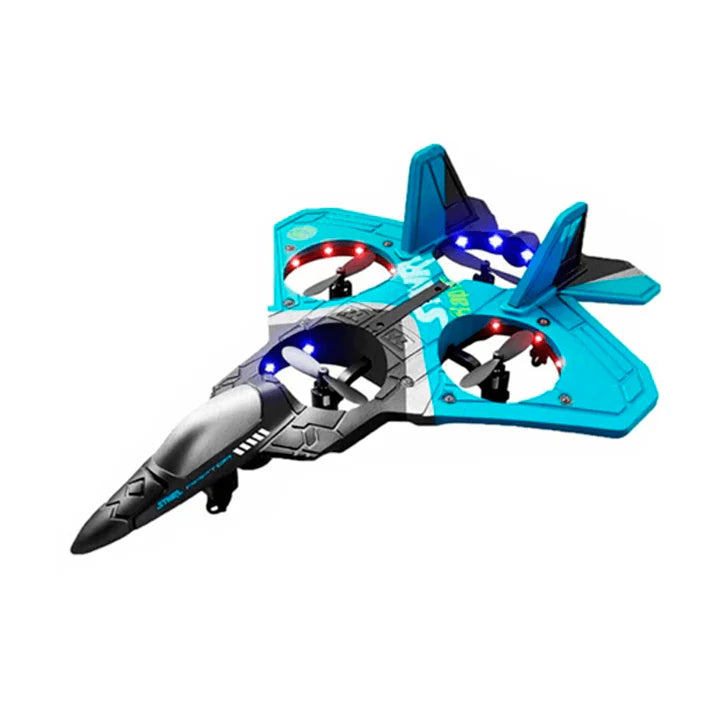 Remote Control Drone Glider Airplane, Airplane with LED Light, RC Foam Airplane